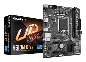 Материнская плата GIGABYTE H610M K V2, Intel H610, LGA 1700, Micro ATX