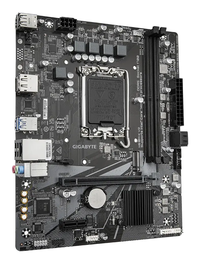 Материнская плата GIGABYTE H610M K V2, H610 Photo 3