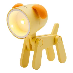 LED Table Lamp RealPower 486316 Orange Yellow 1 Bulb Battery
