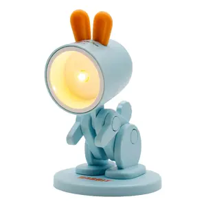 Table Lamp RealPower 486317 LED Blue Orange 1 Bulb Battery