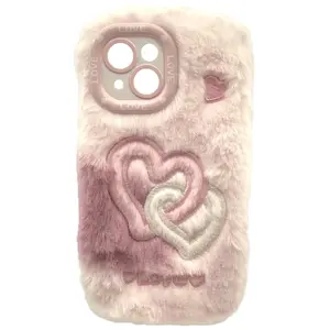 Cover RealPower 495554 mobile phone case Pink for iPhone 15 15.5 cm