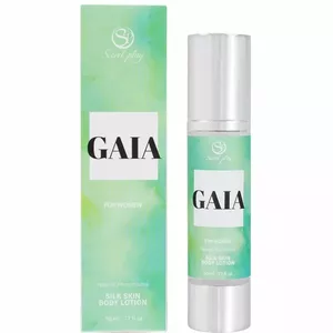 Losjons secret play GAIA SILK SKIN 50 ml — mitrinošs ķermeņa un masāžas losjons