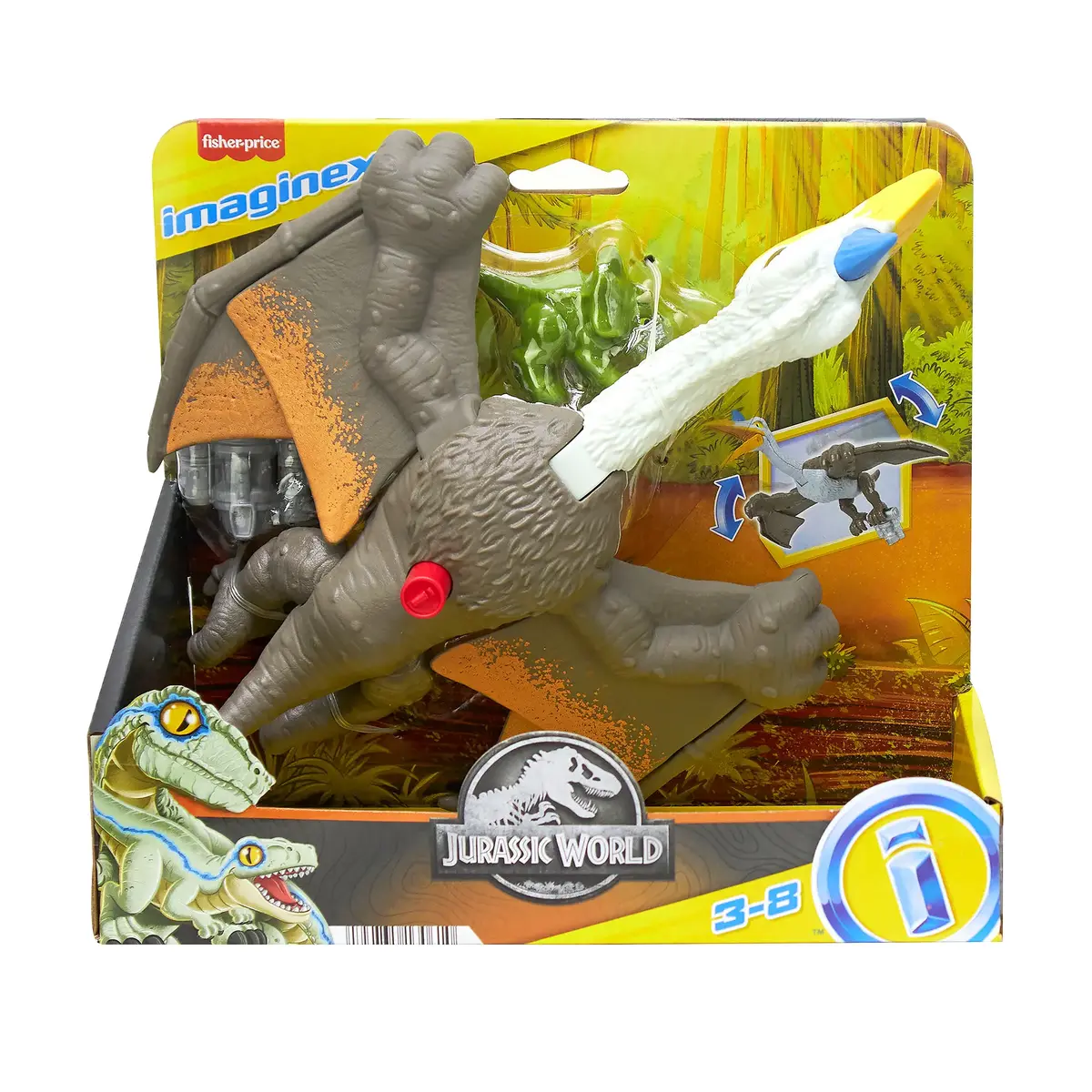 Imaginext Jurassic World Soaring Quetzal figurīna Photo 9