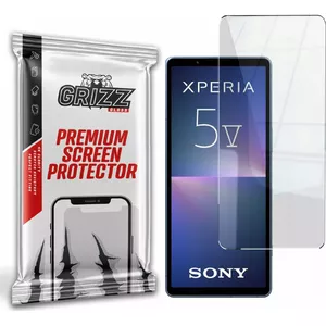 Гибридное защитное стекло GrizzGlass для Sony Xperia 5 V (гибридное стекло-пленка)