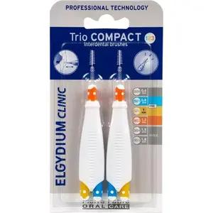 Starpzobu birste Pierre Fabre Elgydium Clinic Trio Compact 123, 2 gab.