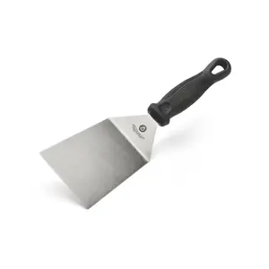 Кулинарная лопатка de Buyer D-4232-00 — нержавеющая сталь, длина 160 мм, ширина 90 мм