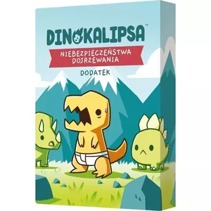 Настольная игра Rebel Rebel Dinokalipsa: Niebezpieczeńства dojrzewания — семейная настолка