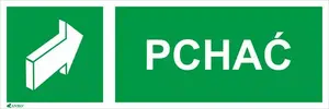ANRO norādes zīme Pchać (Stumt) 37E/G/FS