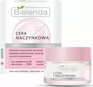 Face cream Bielenda 136003 for sensitive, couperose-prone skin, reduces redness, 50 ml