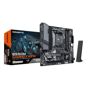 Motherboard GIGABYTE B550M GAMING X WIFI6, B550, AM4, Micro ATX