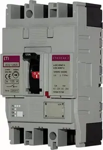 Выключатель-разъединитель Eti-Polam ED2S 160/4 4-полюсный 160А 2.8кА