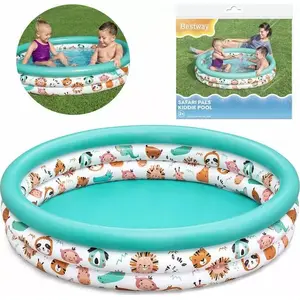 Inflatable children's paddling pool Triton Safari animal print 122 cm model 51226