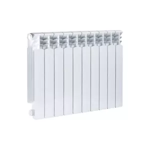 Aluminium radiator kfa² G 500 F with 10 fins, model 789-100-44