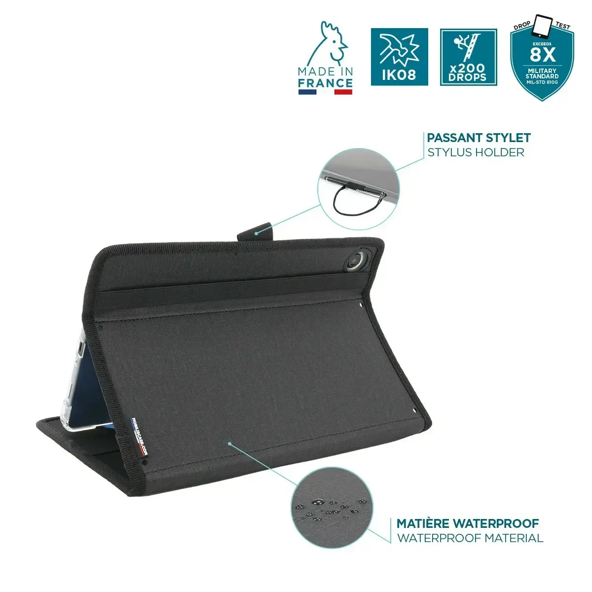 Mobilis Activ Pack 27.9 cm (11") Melns Photo 5