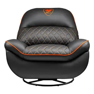 Gaming sofa COUGAR Gaming Overlord Padded seat Black 150 kg