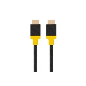 HDMI cable Tactical 2.1 8K 2.1 m — high-speed HDMI 2.1, black-yellow