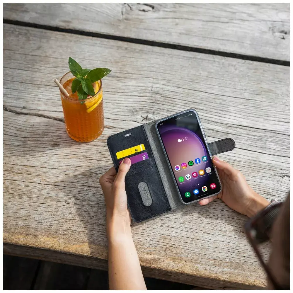 Кожаный флип-чехол FIXED для Xiaomi Redmi Note 14 Pro 4G Photo 3