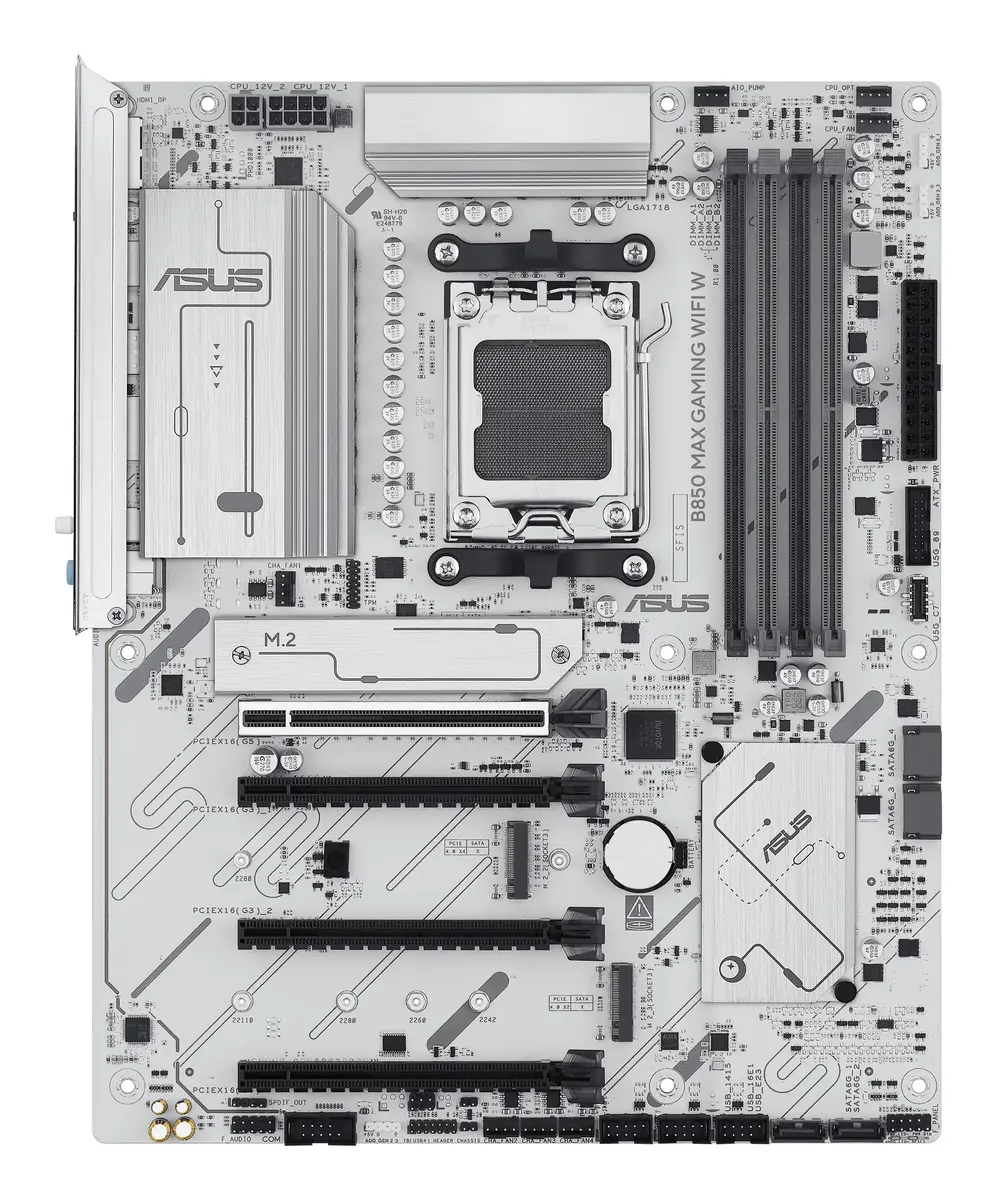 Pamatplate ASUS B850 MAX GAMING WIFI W, 90MB1M10-M0EAY0 Photo 2