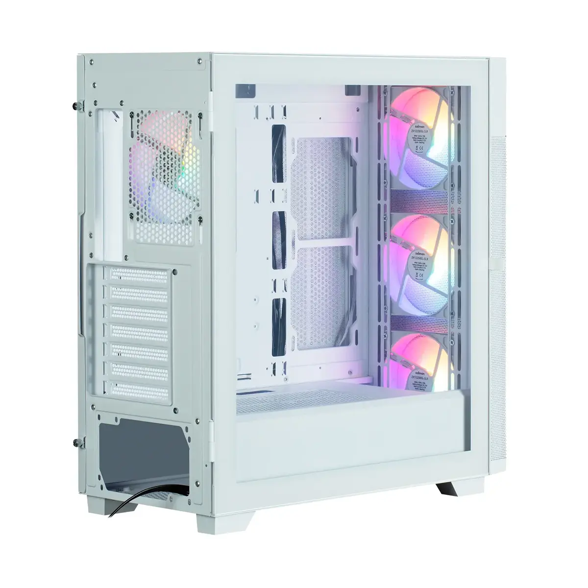 Datora korpuss Zalman S5 NEO WHITE Photo 4