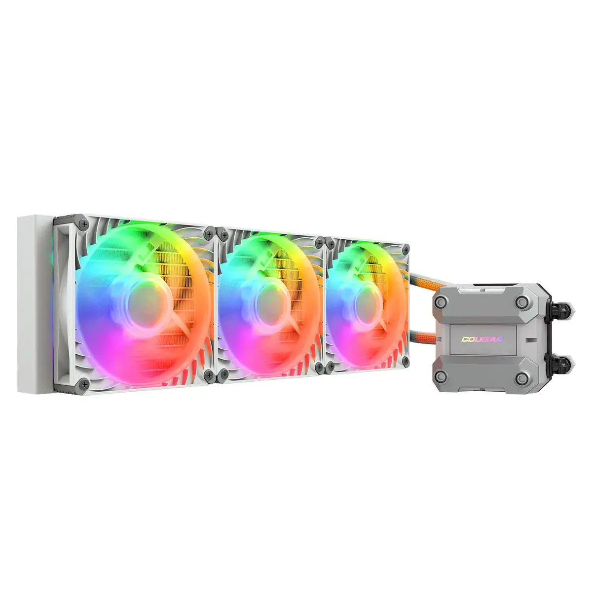 Visi vienā šķidruma dzesētājs COUGAR Gaming CGR-PSDUTRGB-W-360 Photo 2