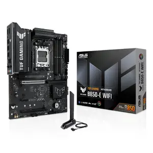 Motherboard ASUS TUF GAMING B850-E WIFI, AMD B850, Socket AM5, ATX, DDR5, 4x DIMM, 3x M.2, Wi‑Fi 6E, 2.5Gb LAN
