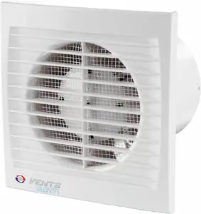 Vents 150SILENTA-STHL aksiālais ventilators 150mm 20W 33dB ar taimeri un higrostatu, balts