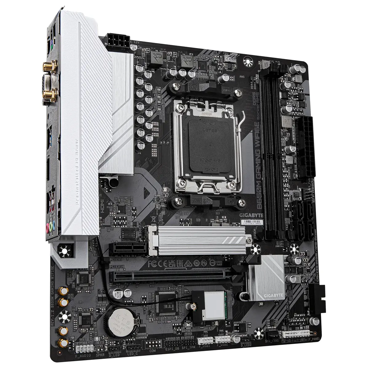Mātesplate GIGABYTE B650M GAMING WIFI6E, B650 Photo 3