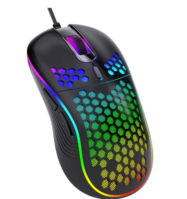 Spēļu pele RoGer S4 vadu RGB