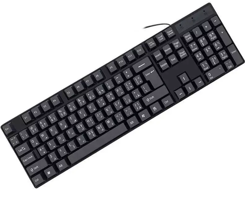 Проводная клавиатура RoGer K1800 USB Photo 2
