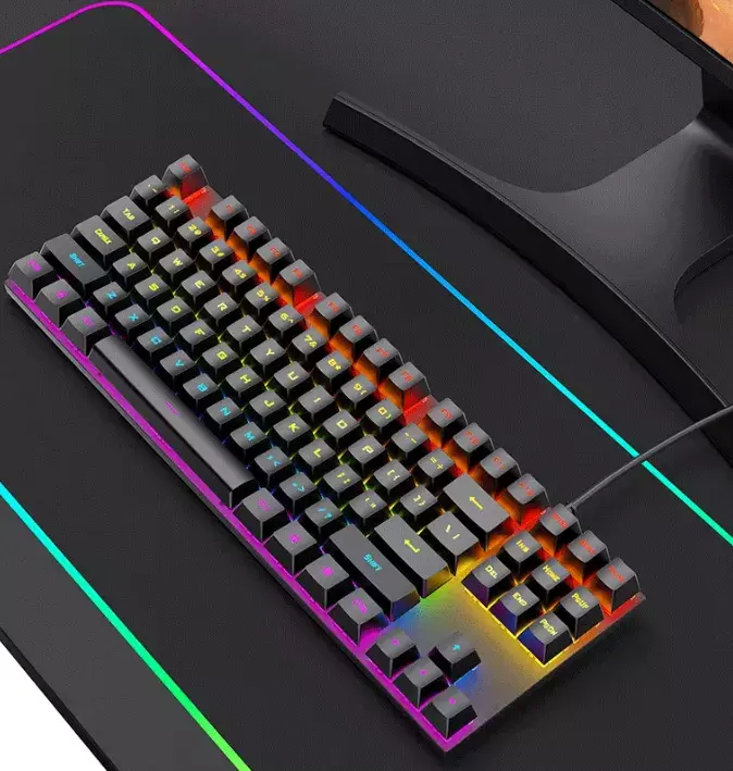 RoGer K80 Wired Mechanical Gaming Keyboard Photo 2