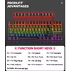 RoGer K80 Wired Mechanical Gaming Keyboard Photo 3