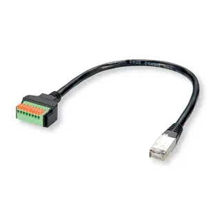 Interface Card ROLINE 12.02.1171 RJ-45 Male Terminal Black Green Orange 0.15m