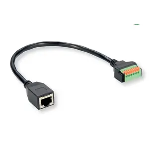 Interface Card ROLINE 12.02.1172 RJ-45 Terminal Female Black Green Orange 0.15m