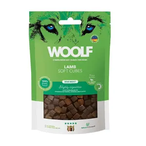 Лакомство для собак WOOLF Soft Cubes Lamb 100 г — мягкие кубики с ягненком