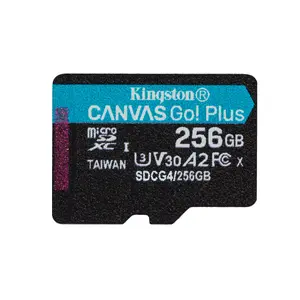MicroSD Kingston 256GB UHS-I Canvas Go Plus Gen4
