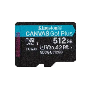 MicroSD Kingston Technology 512GB UHS-I Canvas Go Plus Gen4