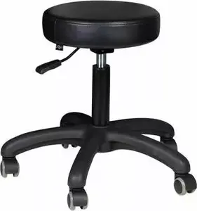 Косметический табурет Activeshop AM-303-2 — чёрный, универсальный для салона