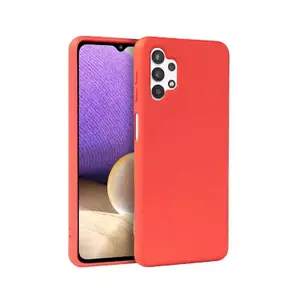 Silikona aizsargvāciņš Samsung Galaxy S25 Edge no fusion accessories — sarkans