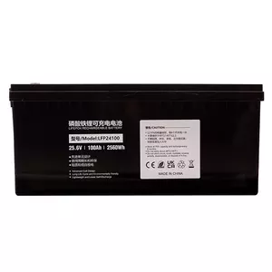 Battery Lithium Iron Phosphate power plant NV822447 24V 100Ah