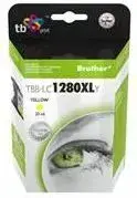 Ink Cartridge TB Print TBB-LC1280XLY for Brother-compatible printers, yellow