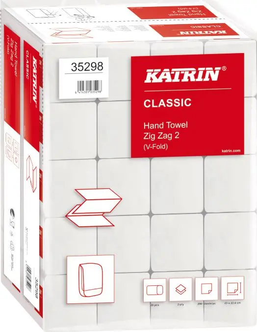 Katrin Classic ZZ, 2 slāņu papīra dvielis Photo 2