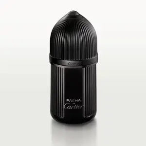 Parfimērija Cartier Pasha de Noir Absolu Parfum 100 ml — vīriešiem, neatkārtoti pildāms pudelītē