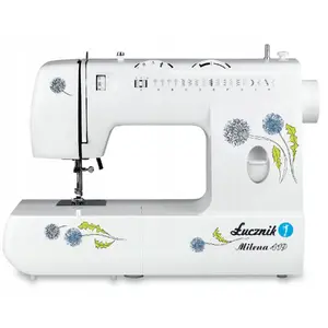 Sewing machine Łucznik Milena II 419 — electric manual, 70 W, 22 stitch patterns, 4-step buttonhole, free arm