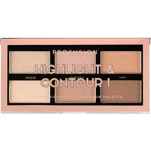 Grima palete ProFusion Illuminating Contouring Palette 7,8 g — ProFusion