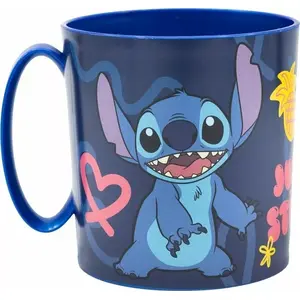 Ceramic mug STITCH Disney Stitch Palms collection 390 ml microwave-safe