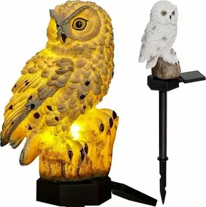 Outdoor Solar Garden Lamp Gardlov Sowa 23847 — decorative owl-shaped solar lamp