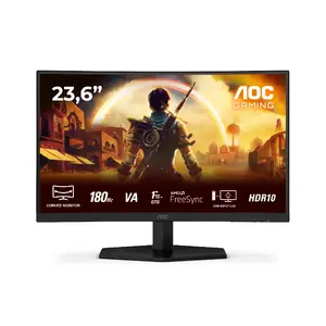Изогнутый игровой монитор AOC G4 C24G42E 23.6 дюйма Full HD 1920x1080 Fast VA 180Гц 1мс HDMI DisplayPort со встроенными динамиками
