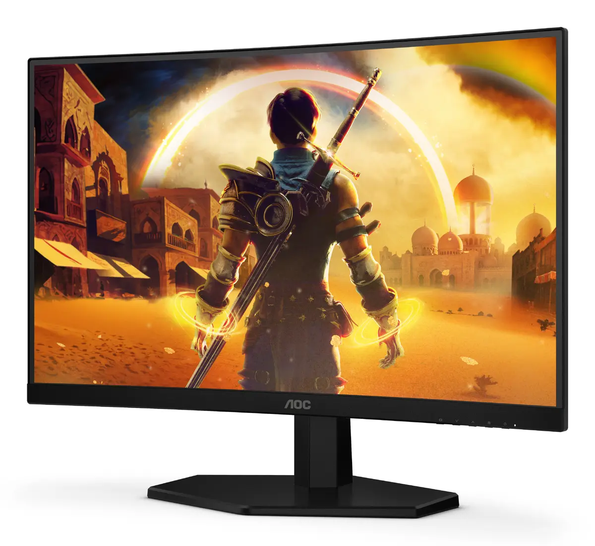 Изогнутый игровой монитор AOC C24G42E Photo 6