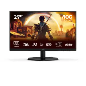 Компьютерный монитор AOC G4 Q27G42XE 27 дюймов 2560 x 1440 пикселей Quad HD Fast IPS Черный Красный 180 Гц