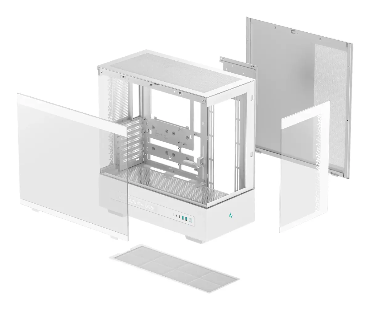 Корпус DeepCool CH690 Tower White Photo 10